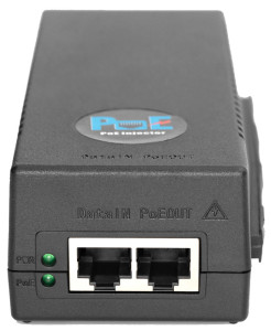 DIGITUS Injecteur PoE+ 10 Gigabit Ethernet, 802.3at, 30 W