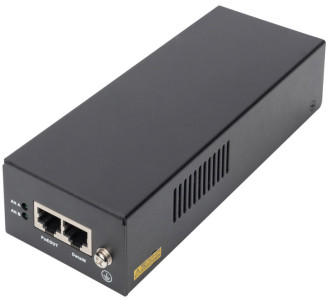 DIGITUS Injecteur PoE++ Gigabit Ethernet, 802.3bt, 85 W