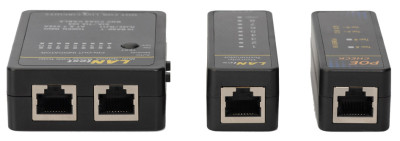 DIGITUS Testeur pour câble réseau et communication, RJ45/BNC