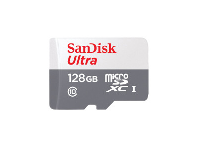 SANDISK : 128GB SANDISK ULTRA MICROSDXC 100MB/S CLASS 10 UHS-I