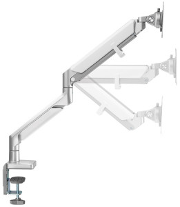 LogiLink TFT-/LCD-Monitorarm, Aluminium, Armlänge: 506 mm