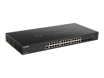 D-Link : 24 X 10G BASE-T PORTS + 4 X 10G 25G SFP28 PORTS SM SWITCH