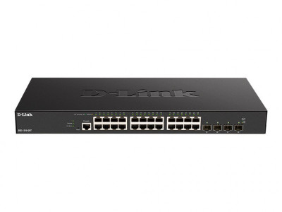 D-Link : 24 X 10G BASE-T PORTS + 4 X 10G 25G SFP28 PORTS SM SWITCH