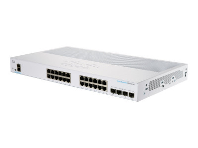 Cisco : CBS250 SMART 24-PORT GE PARTIAL POE 4X1G SFP