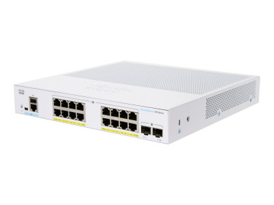 Cisco : CBS250 SMART 16-PORT GE POE 2X1G SFP