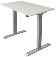 kerkmann Table de bureau assis-debout Move 1 largeur 1 m blanc
