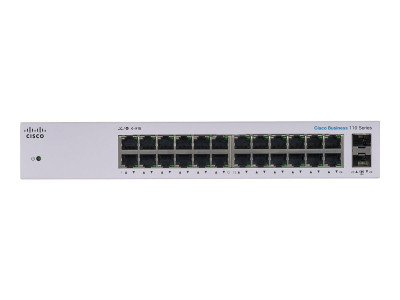 Cisco : CBS110 UNMANAGED 24-PORT GE 2X1G SFP SHARED