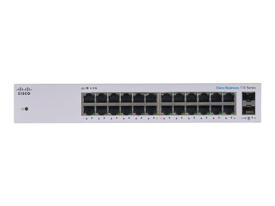 Cisco : CBS110 UNMANAGED 24-PORT GE 2X1G SFP SHARED
