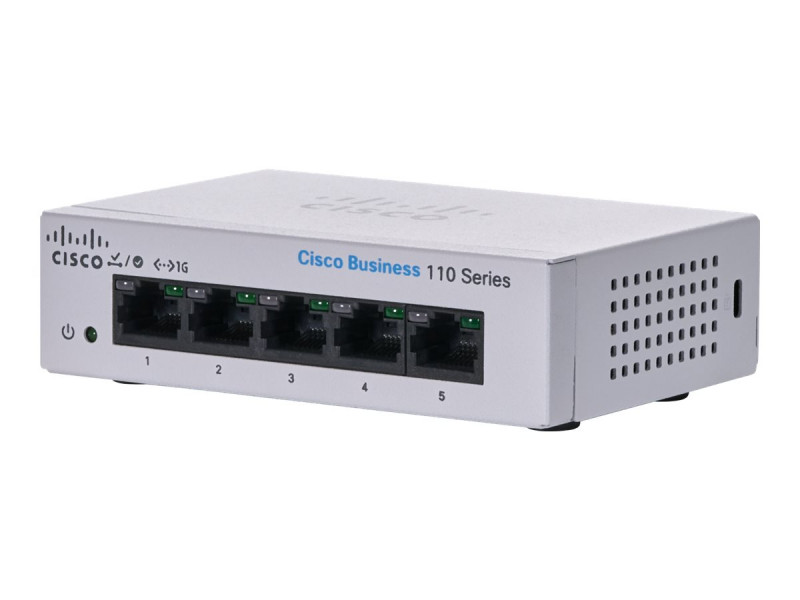 Cisco : CBS110 UNMANAGED 5-PORT GE DESKTOP EXT PS