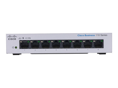 Cisco : CBS110 UNMANAGED 8-PORT GE DESKTOP EXT PS