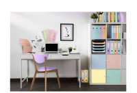 EXACOMPTA Pochette trieur Aquarel, 12 compartiments, assorti