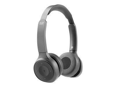 Cisco : 730 WIRELESS DUALON-EAR HEADSED USB-A BUNDLE - CARBON BLACK