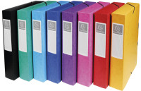 EXACOMPTA Boîte de classement, A4, dos 60 mm, jaune EXACOMPTA Boîte de classement, A4, dos 60 mm, jaune