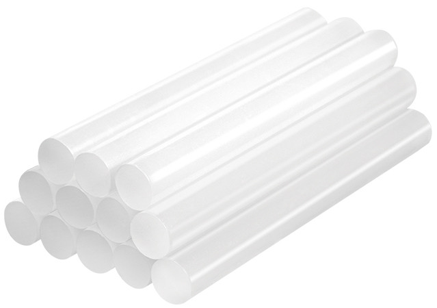 LogiLink Bâton de colle, diamètre de 7,2 mm, transparent