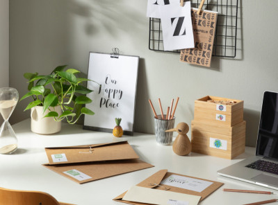 AVERY Zweckform Etiquettes multi-usage recyclées Home Office