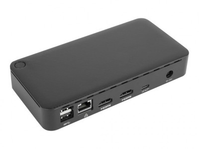 Targus : USB-C DUAL 4K DOCK avec 65PD