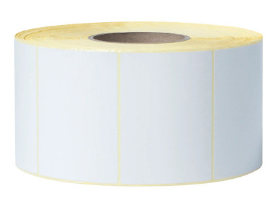 Brother : papier non couché blanc 2940 PCS/R 102 X 74MM TJ SINGLE LABEL ROLL