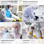 HYGONORM Combinaison en PP avec capuche, blanc HYGONORM Combinaison en PP avec capuche, blanc