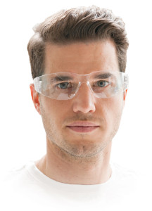 HYGOSTAR Lunettes de protection FLAT, transparent