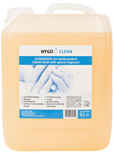 HYGOCLEAN Handwaschseife mit Aprikosenduft, 10 Liter