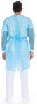 Blouse HYGOSTAR PP pour visiteurs/patients/personnel, L, bleue Blouse HYGOSTAR PP pour visiteurs/patients/personnel, L, bleue