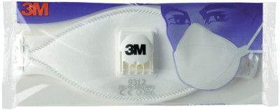 3M masque de protection respiratoire 9322 - confort,