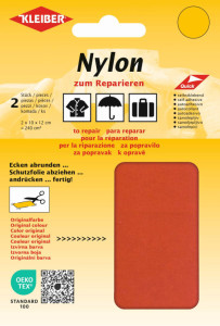 KLEIBER Pièce de réparation nylon, autocollant, jaune