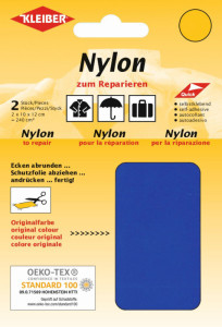 KLEIBER Pièce de réparation nylon, autocollant, jaune