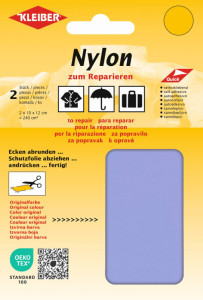 KLEIBER Pièce de réparation nylon, autocollant, gris clair