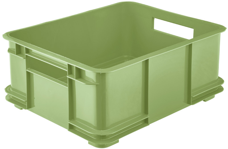 Caisse de rangement robuste Robert - 64 Litres - grise