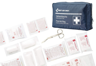 FIRST AID ONLY KFZ-Verbandtasche nach DIN 13164, schwarz