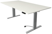 kerkmann Sitz-Steh-Schreibtisch Move 3, (B)1.000 mm, graphit