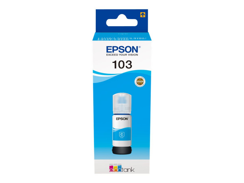 Epson : 103 ECOTANK CYAN bouteille encre