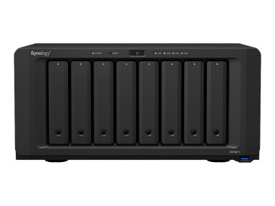 Synology : DS1821+ 8BAY 22GHZ QC 4GB DDR4 4X GBE 4X USB 3.2 2X E-SATA