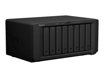 Synology : DS1821+ 8BAY 22GHZ QC 4GB DDR4 4X GBE 4X USB 3.2 2X E-SATA
