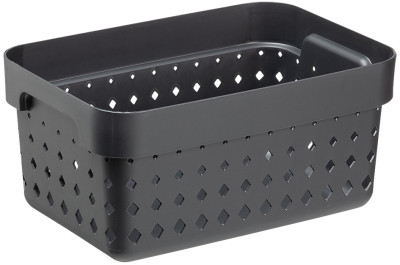 plast team Bac de rangement SEOUL BASKET S, noir