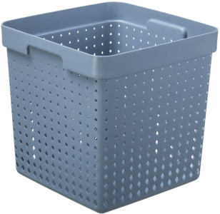 plast team Bac de rangement SEOUL BASKET XL, noir