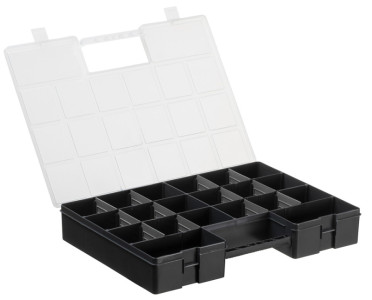 Plast team Boîte d'assortiment LUXOR HOBBY BOX, noir