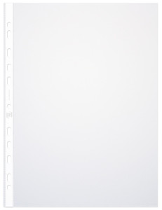 Oxford Pochette perforée Standard, A4, PP, transparent
