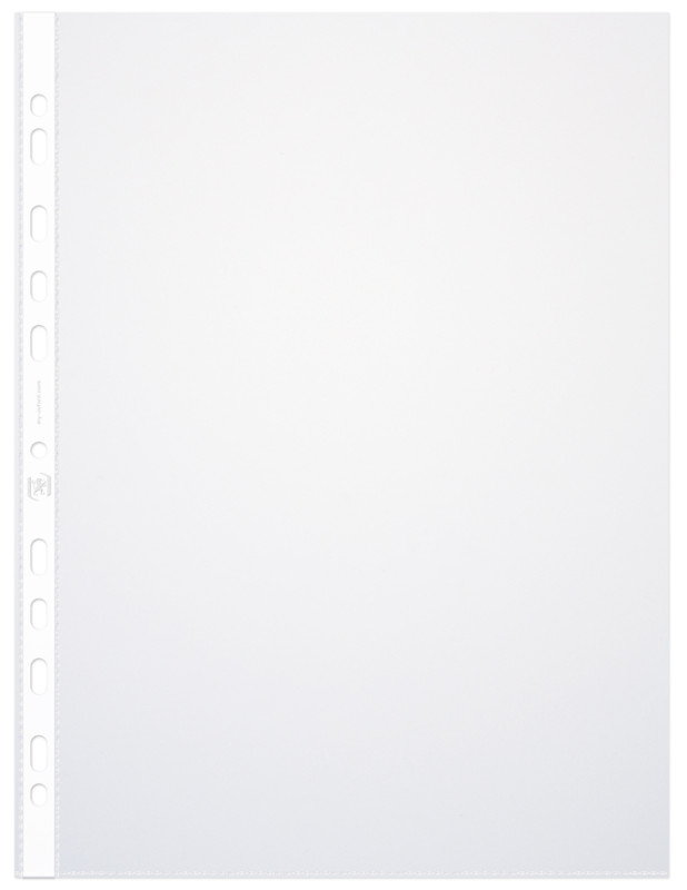 Oxford Pochette perforée Standard, A4, PP, transparent 100210425