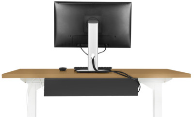 LogiLink Système de gestion de câbles sous-bureau