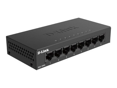 D-Link : SWITCH 8 PORTS GIGABIT METALLIC