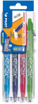 PILOT Stylo roller FRIXION BALL 07 Set2Go, étui de 4 Fun