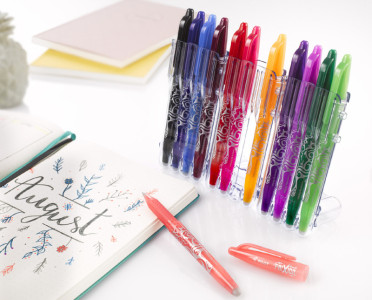 PILOT Stylo roller FRIXION BALL 07 Set2Go, étui de 4 Fun