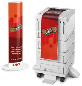 OKI C650dn Imprimante laser couleur haute qualité compacte