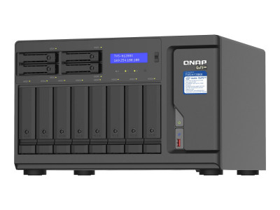 Qnap : TVS-H1288X-W1250-16G 12 BAY 3.3 GHZ 6C 16GB DDR4 4 X 2.5GBE