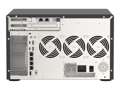 Qnap : TVS-H1288X-W1250-16G 12 BAY 3.3 GHZ 6C 16GB DDR4 4 X 2.5GBE