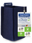 magnetoplan Pot à crayons magnetoTray, petit, gris magnetoplan Pot à crayons magnetoTray, petit, gris