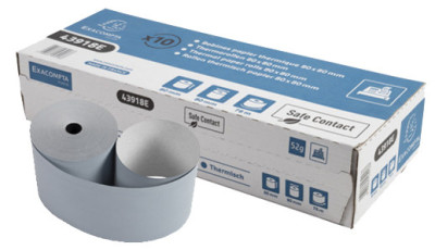 EXACOMPTA Bobine thermique Safecontact, 80 mm x 76 m, gris
