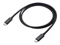 DLH : CABLE THUNDERBOLT 3 (40GB / S) USB-C TO USB-C LENGTH 70CM BLACK